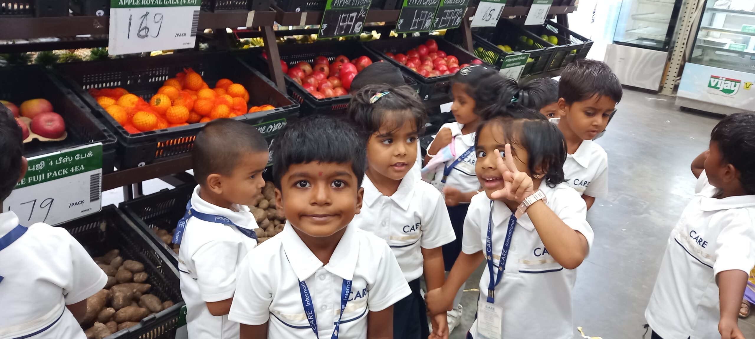 KG Fieldtrip- Off to the supermarket